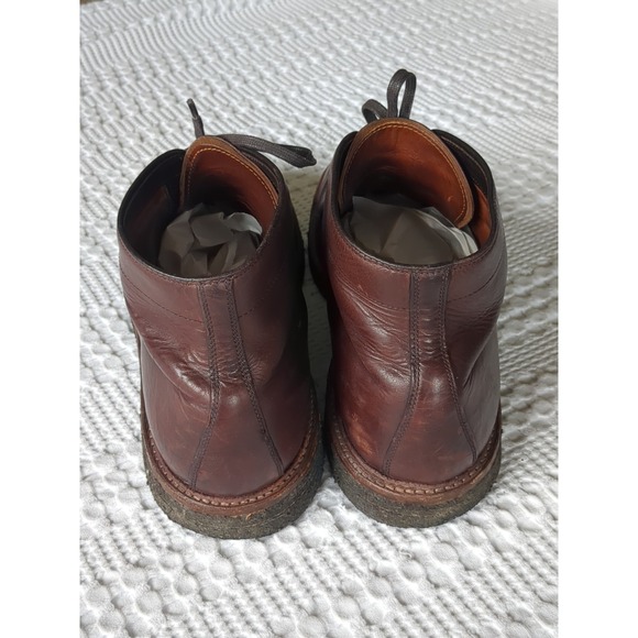 Alden Roy Leather Boots Crepe Sole USA Made Restored Sz 13? Lace Up main image 11